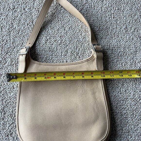 Vintage Coach 9135 Hippie Camel Leather Crossbody Y2K Preppy Classic - Picture 16 of 16